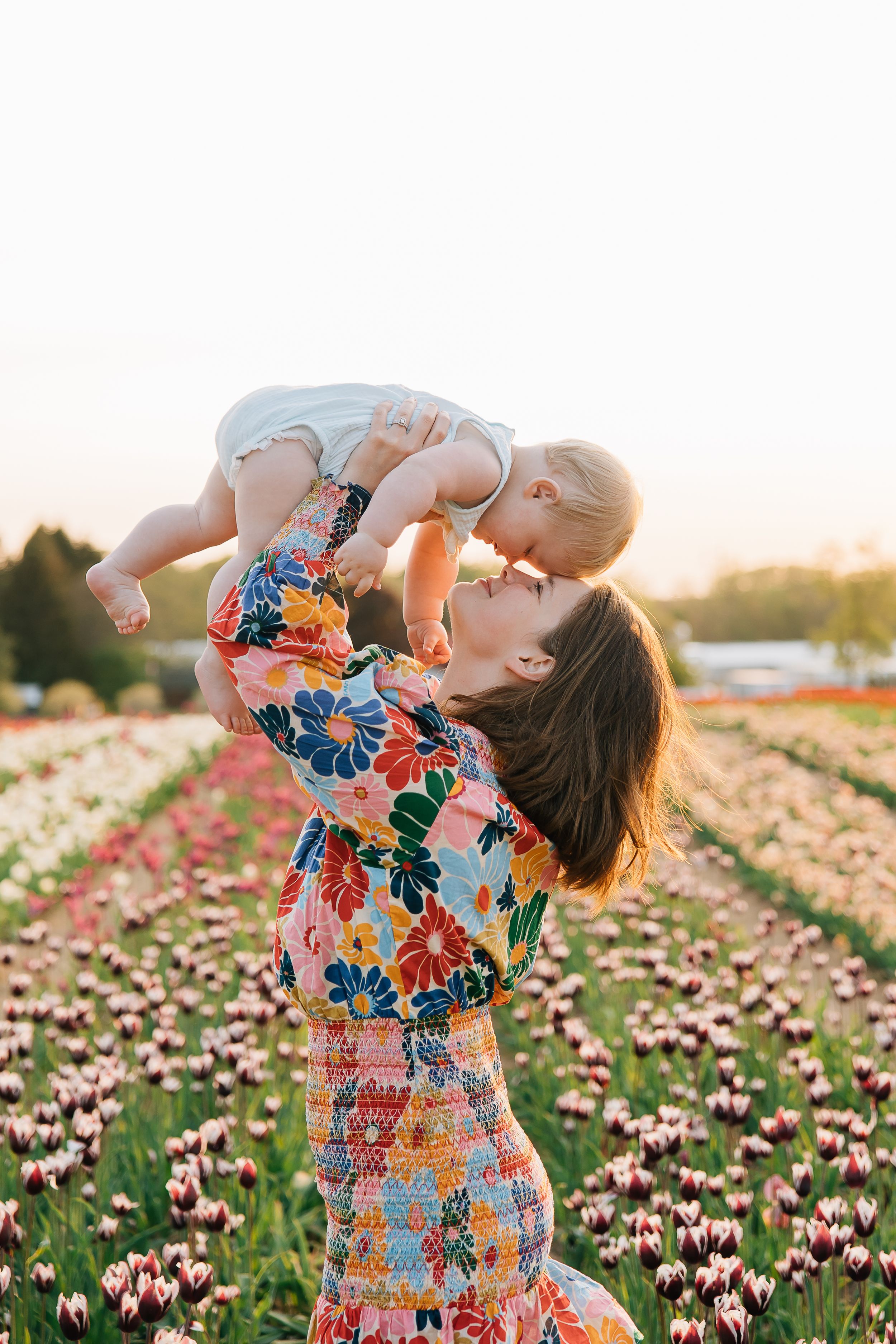 TASC tulip field photoshoot