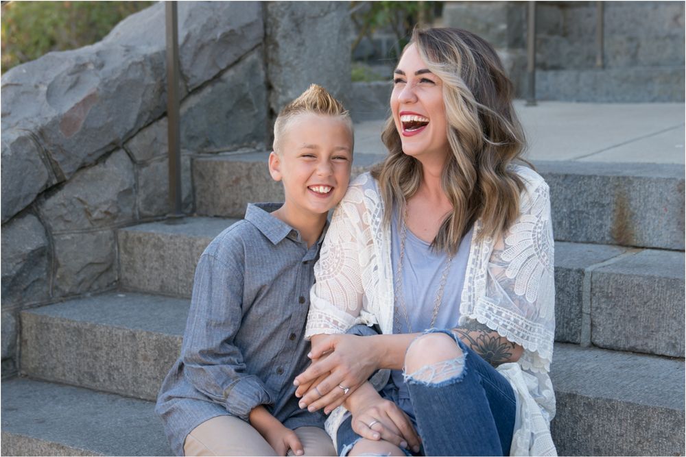 Downtown San Luis Obispo Family Session by Felisha Connolly