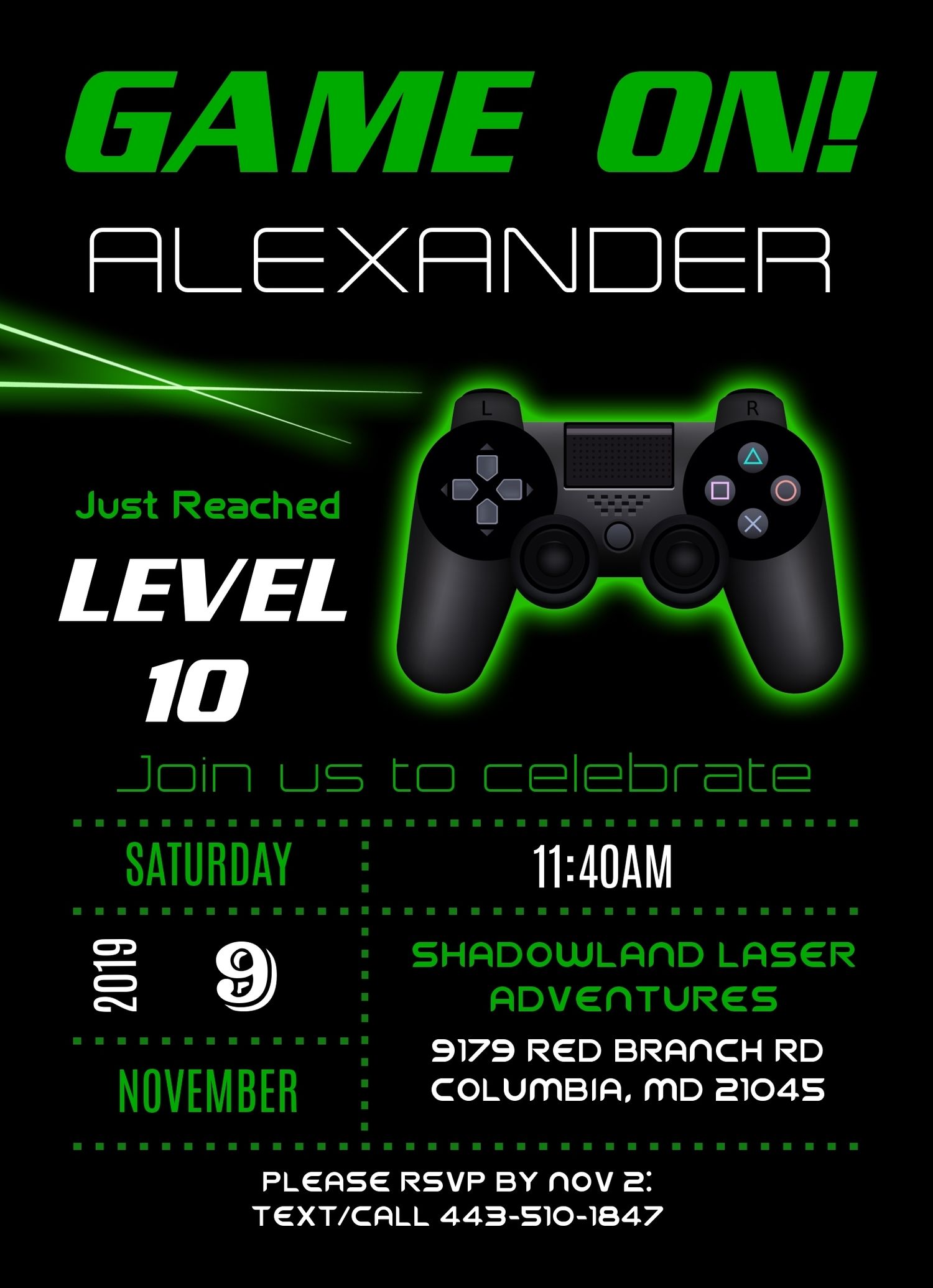Birthday Invitations