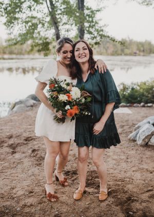 Elopement in East Lake near Middleton in the Annapolis Valley, Nova Scotia