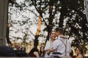 First dance at Elopement in East Lake near Middleton in the Annapolis Valley, Nova Scotia