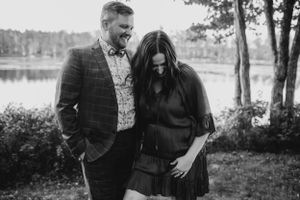 Family photos at Elopement in East Lake near Middleton in the Annapolis Valley, Nova Scotia
