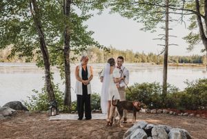 Elopement in East Lake near Middleton in the Annapolis Valley, Nova Scotia