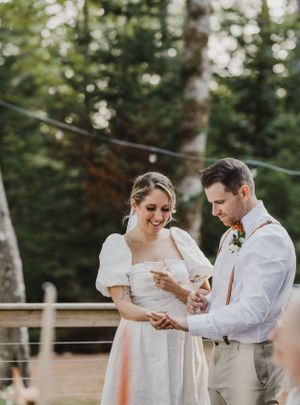 Elopement in East Lake near Middleton in the Annapolis Valley, Nova Scotia
