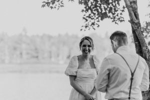 Elopement in East Lake near Middleton in the Annapolis Valley, Nova Scotia