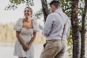 Elopement in East Lake near Middleton in the Annapolis Valley, Nova Scotia