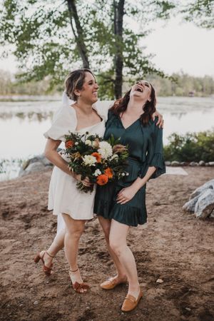 Elopement in East Lake near Middleton in the Annapolis Valley, Nova Scotia