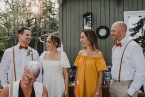 Elopement in East Lake near Middleton in the Annapolis Valley, Nova Scotia