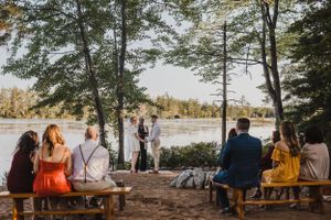 Elopement in East Lake near Middleton in the Annapolis Valley, Nova Scotia