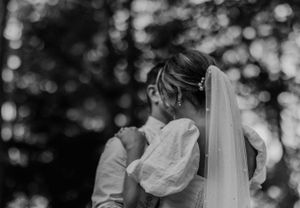 First dance at elopement in East Lake near Middleton in the Annapolis Valley, Nova Scotia