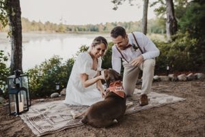Elopement in East Lake near Middleton in the Annapolis Valley, Nova Scotia