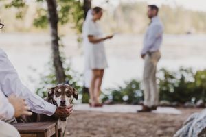 Elopement in East Lake near Middleton in the Annapolis Valley, Nova Scotia