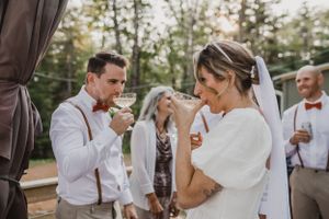 Elopement in East Lake near Middleton in the Annapolis Valley, Nova Scotia
