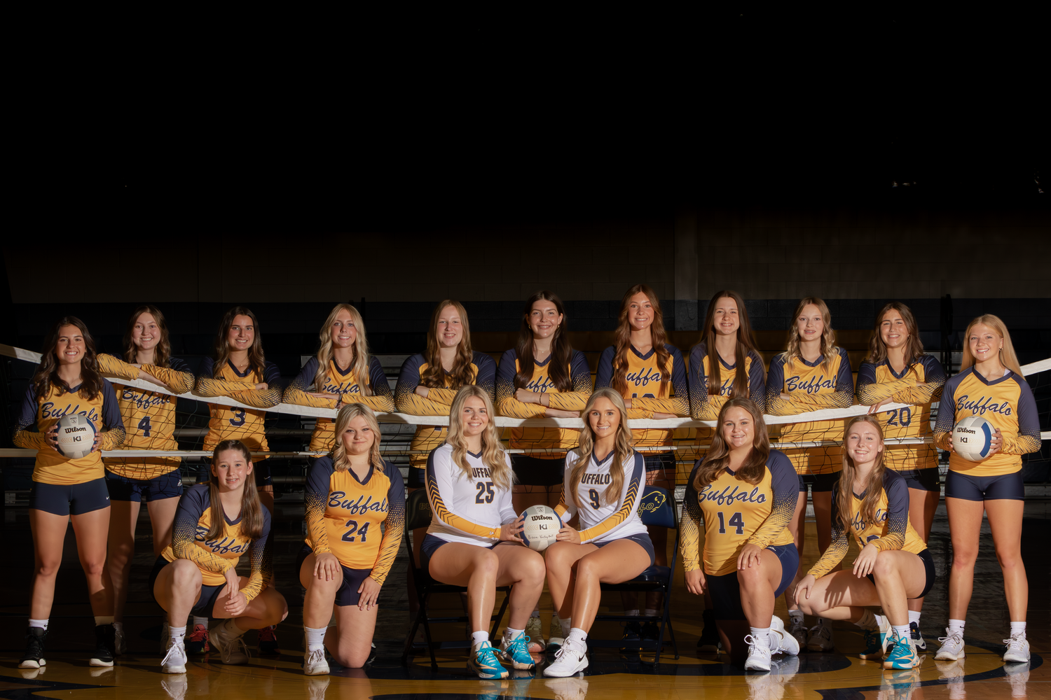 BHS Volleybal 2023, Team Photography Session