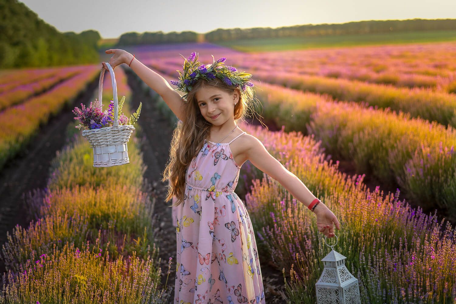 Фотосесия в лавандулови поля