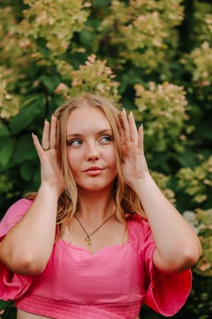 Botanical Gardens Senior Photos