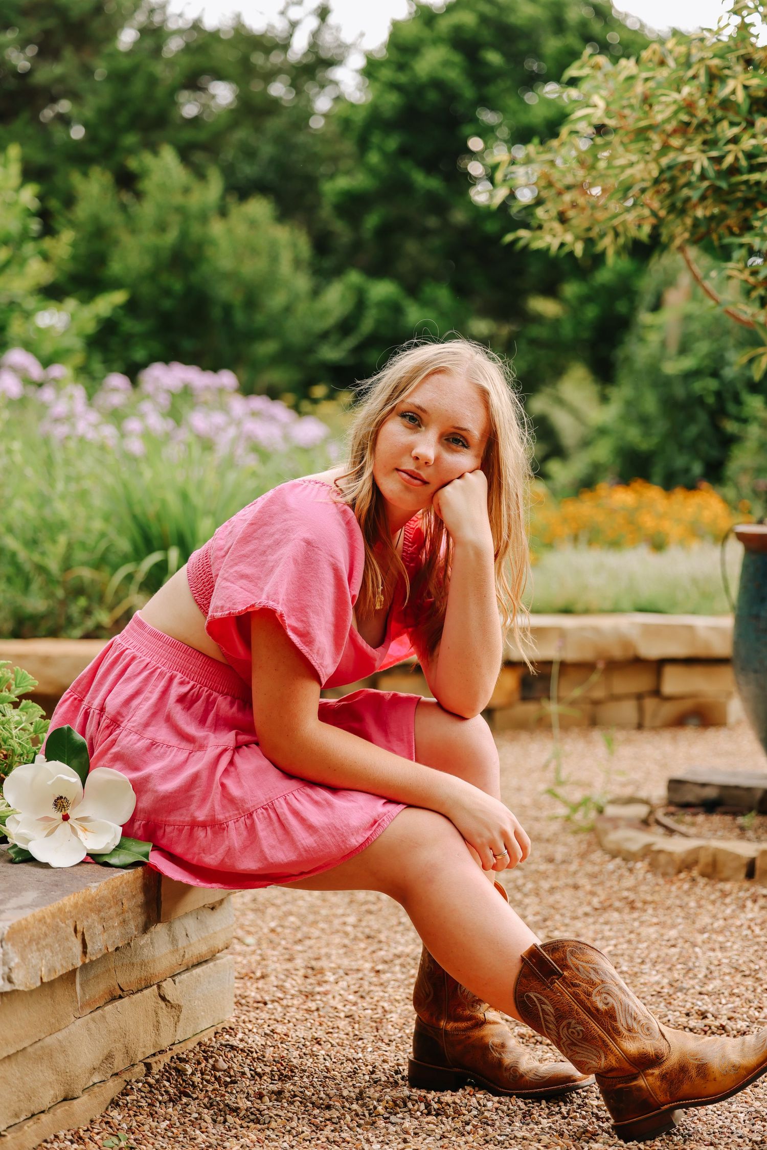 Botanical Gardens Senior Photos