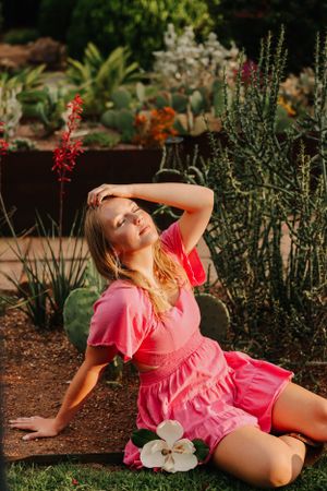 Botanical Gardens Senior Photos