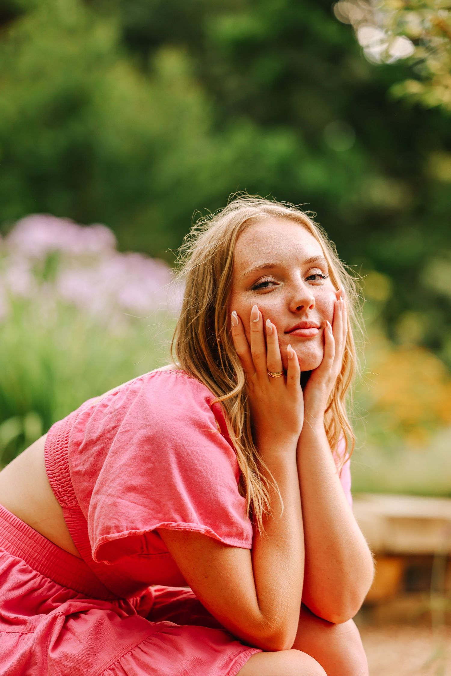 Botanical Gardens Senior Photos