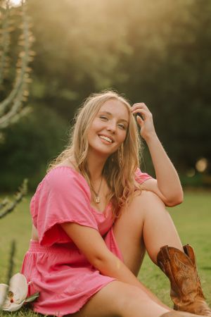 Botanical Gardens Senior Photos
