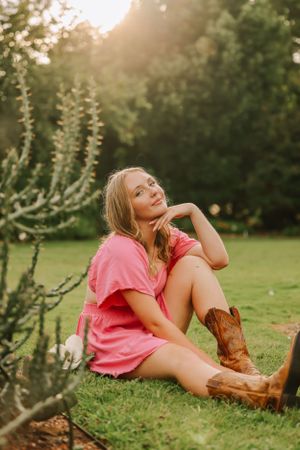 Botanical Gardens Senior Photos