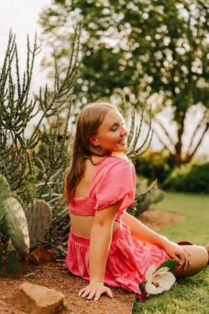 Botanical Gardens Senior Photos