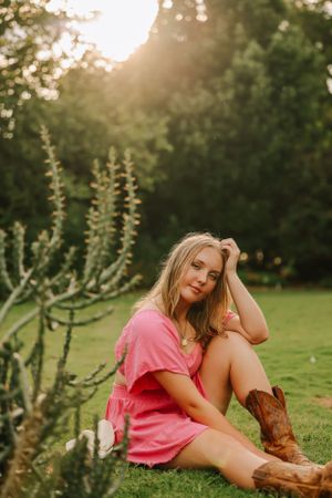 Botanical Gardens Senior Photos