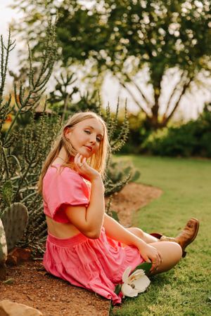 Botanical Gardens Senior Photos