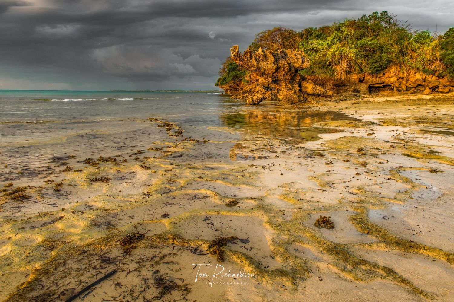 Evening Light on Quilalea Island, Mozambique