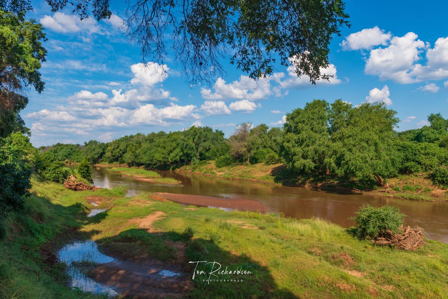 The Luvuvhu River at Pafuri in Kruger National Park