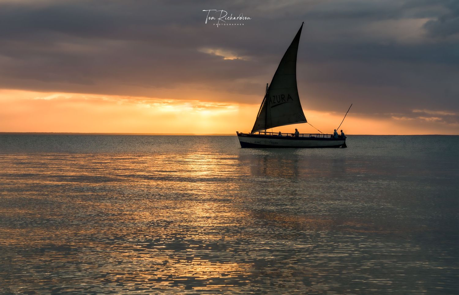 Dhow in the Sunset