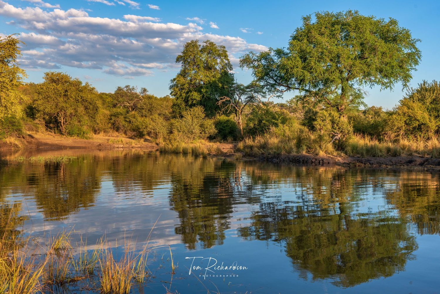 The Zambezi at Siamunga Ranger camp in Zimbabwe
