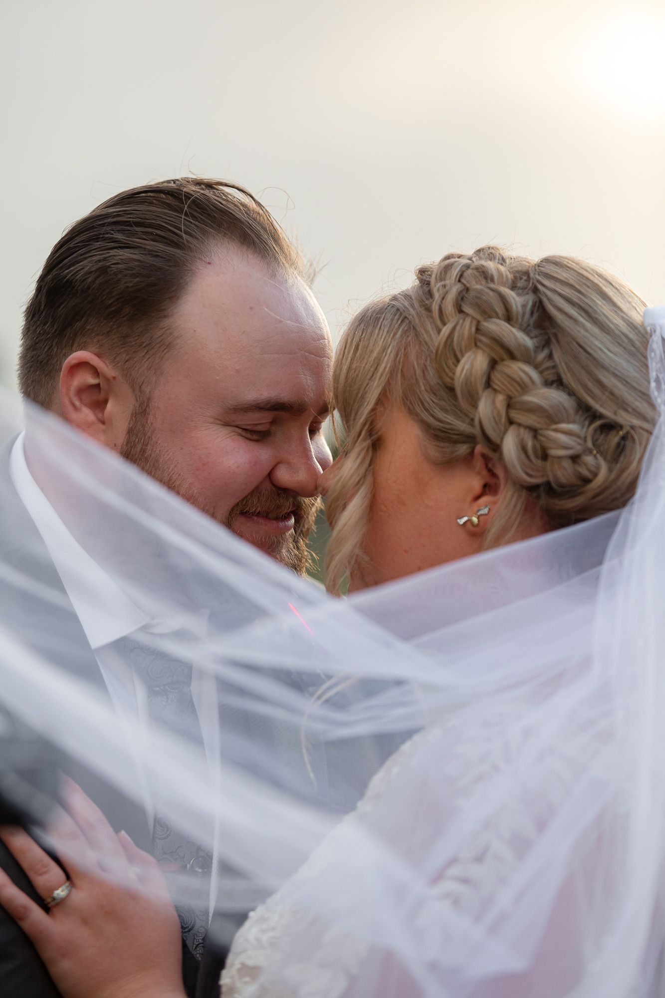 Bride and Groom Kiss Photography Fremantle