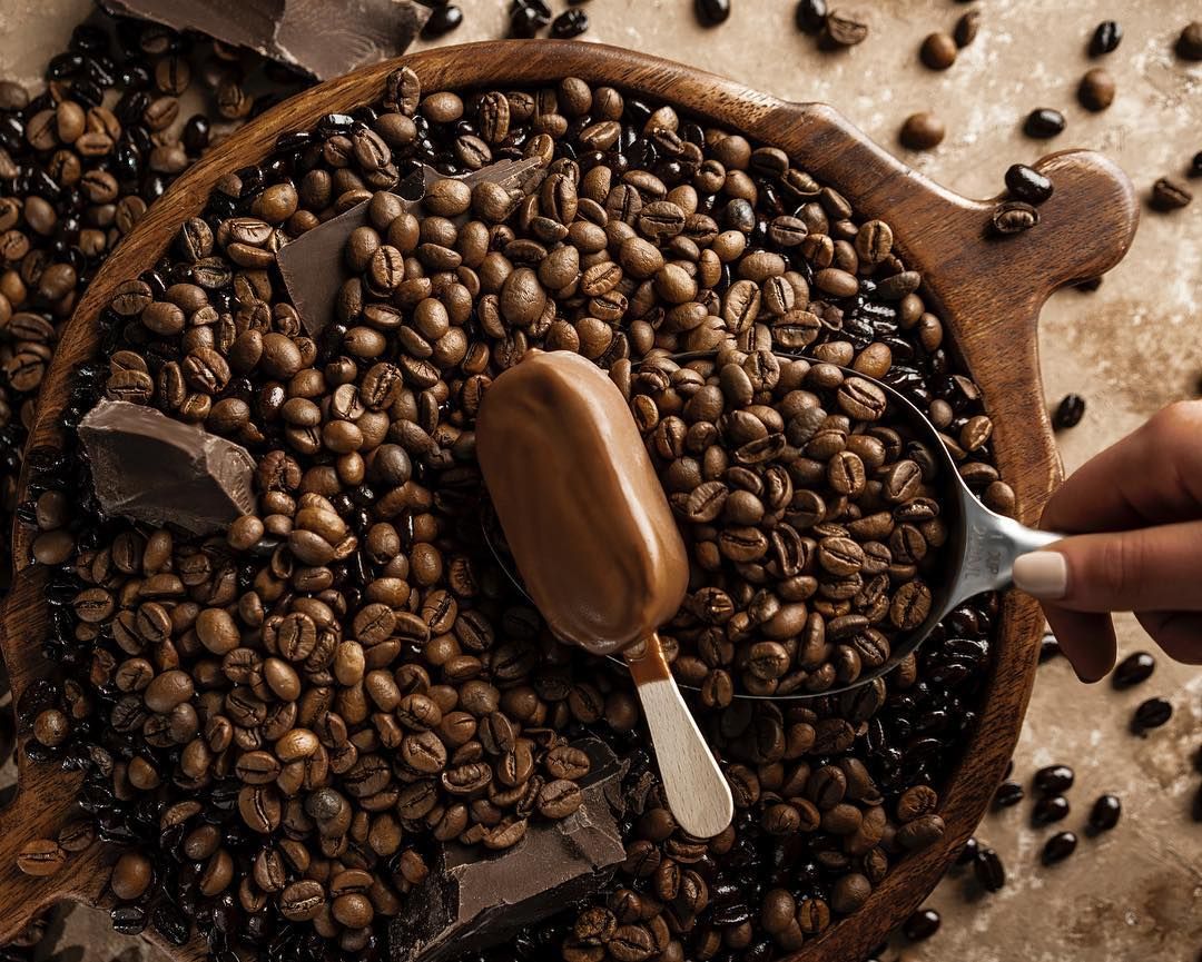 Coffee Ice Cream Popsicle - Product Shoot