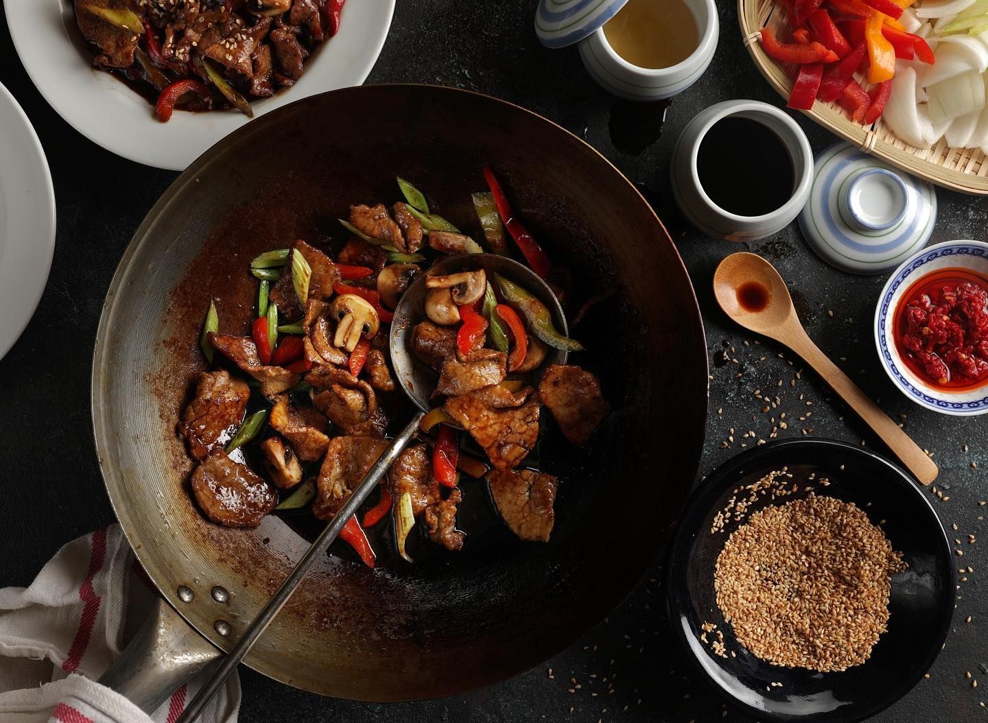 Beef Stir Fry - Social Media Shoot