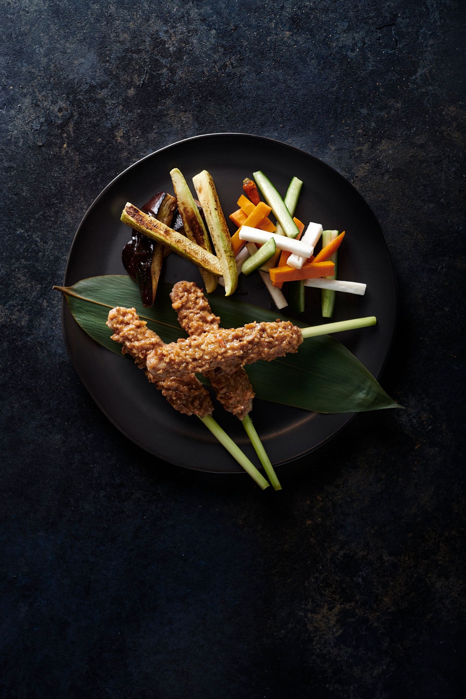 Malaysian Chicken Skewers - Menu Shoot
