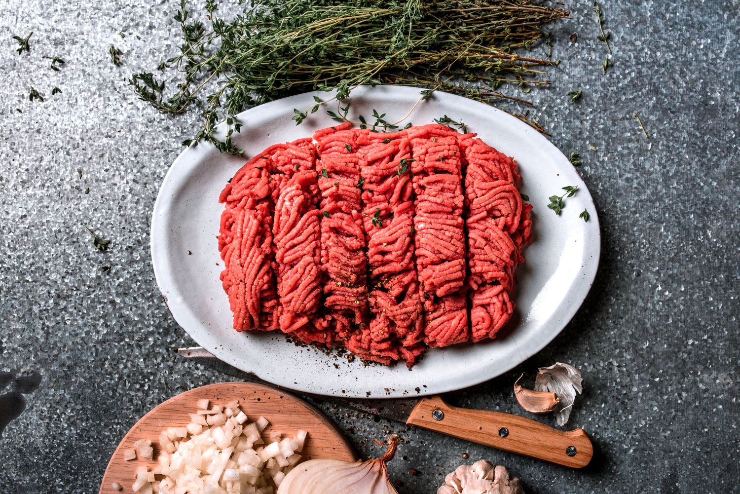 Raw Minced Beef - Social Media Shoot