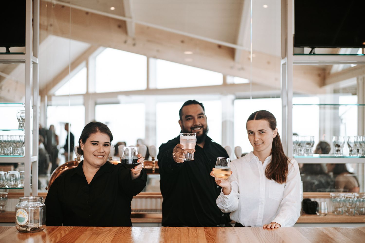 nice bar staff