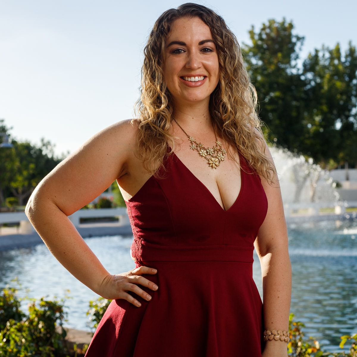 Portrait photography of a young white woman in Scottsdale Arizona