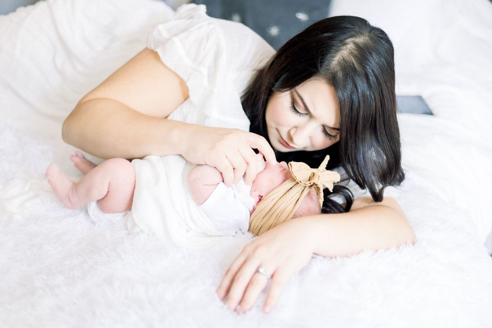 Best CSRA newborn photographer | in-home lifestyle session