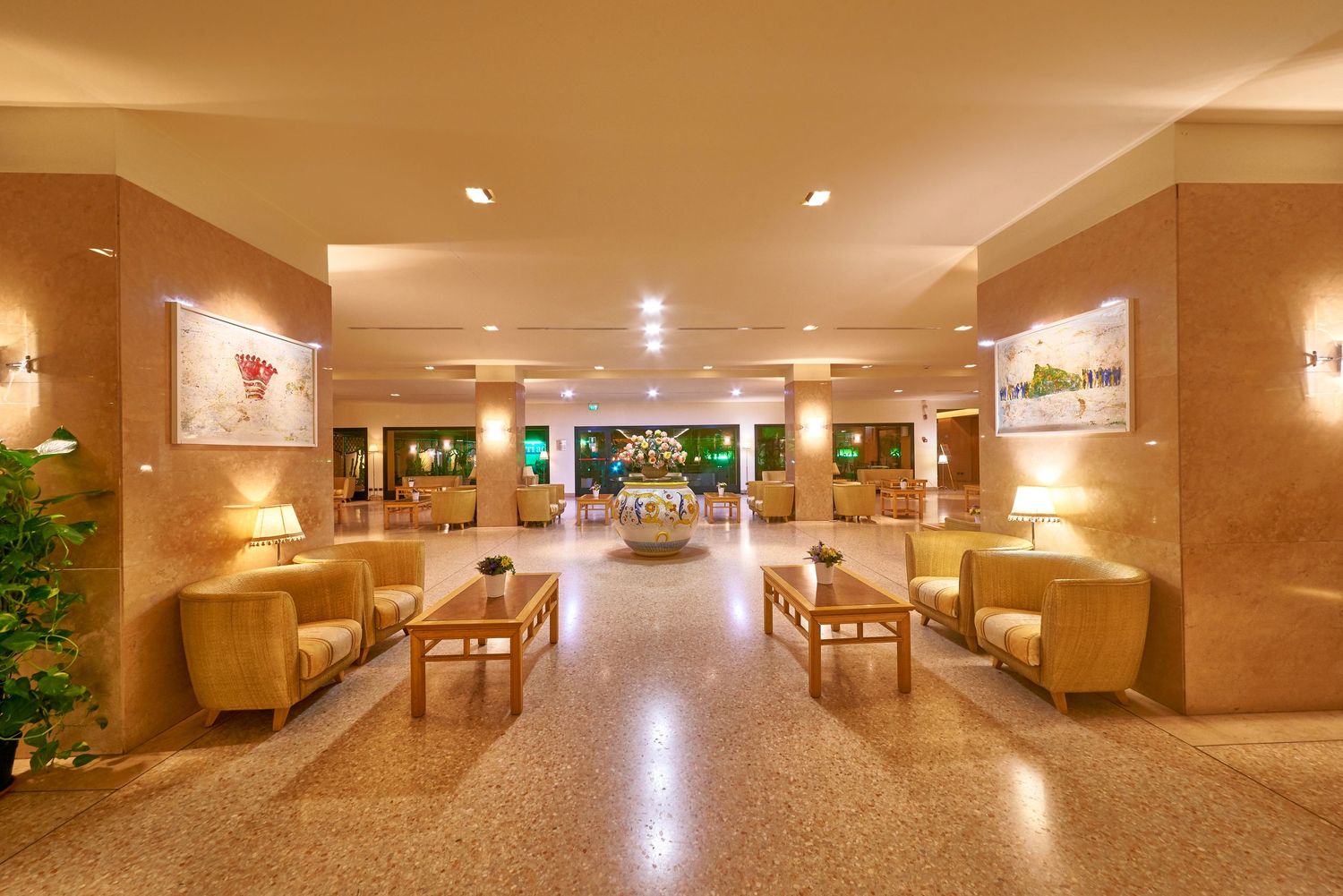 Fotografo Luigi Irace | Hotel Re Ferdinando Ischia, Foto della Hall