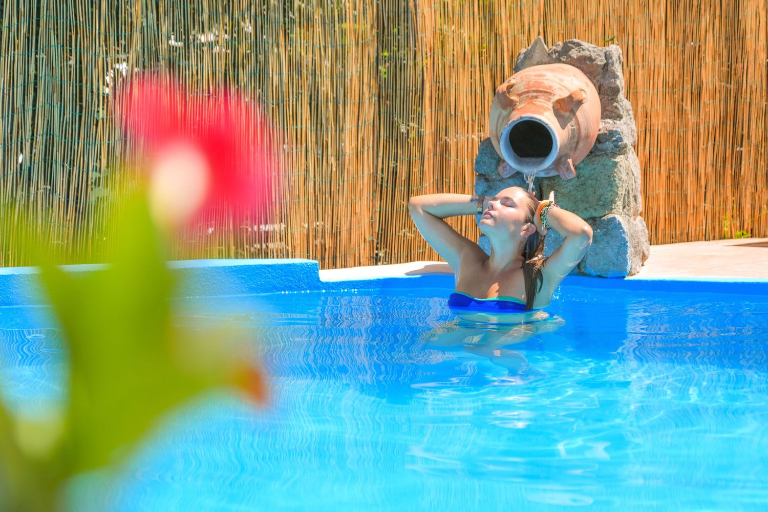 Fotografo Luigi Irace | Hotel Villa Campo Ischia, Storytelling piscina scoperta