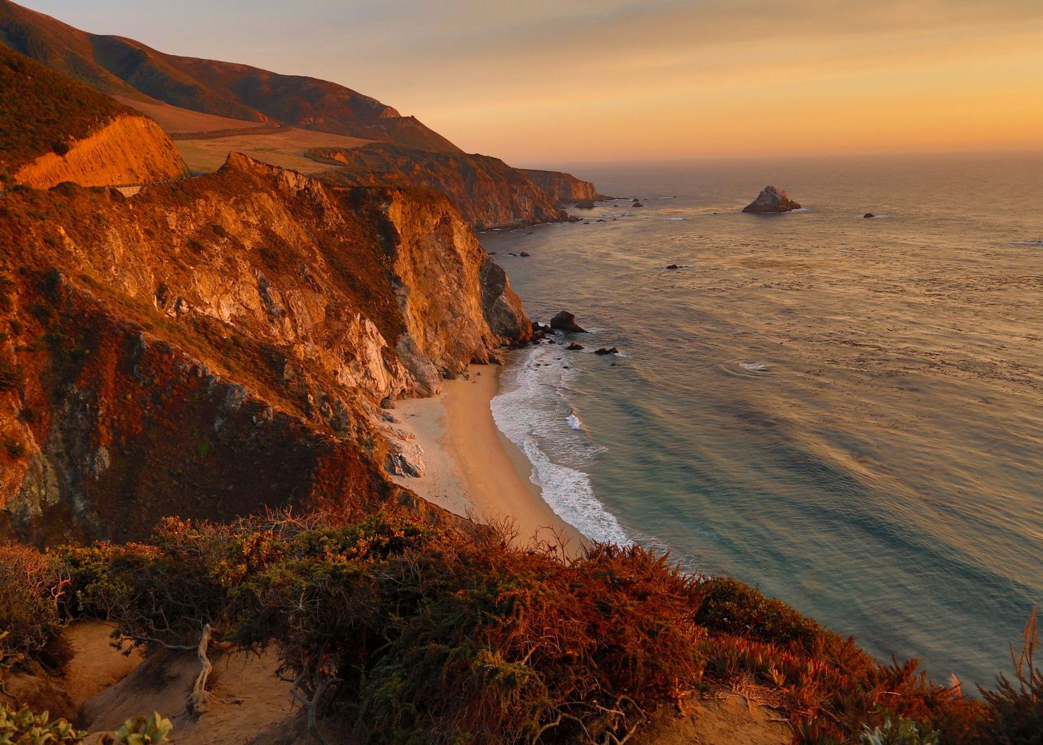 Big Sur California Coastline photo