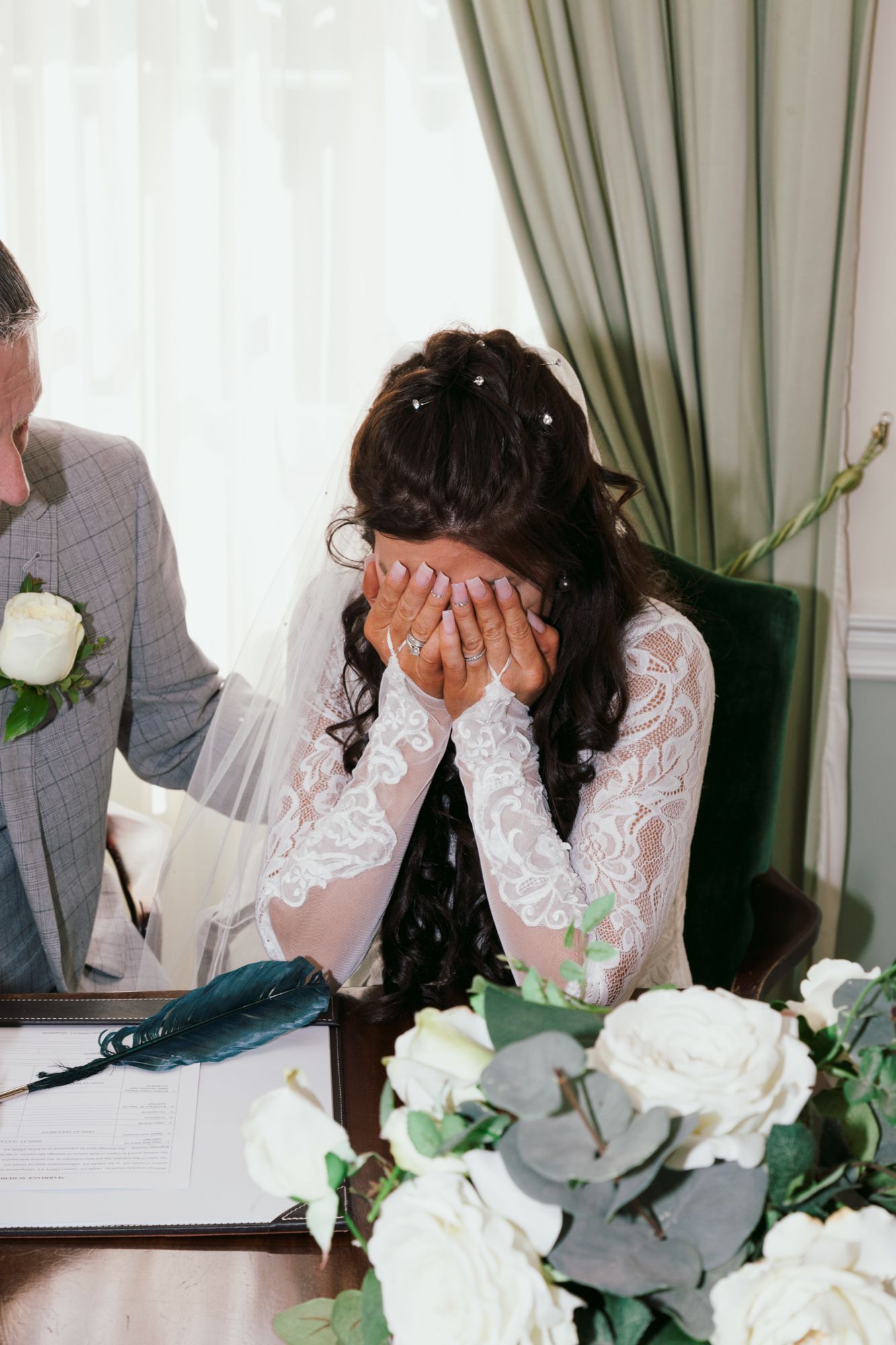 The art of storytelling captured by the award-winning wedding photographer in Hampshire.