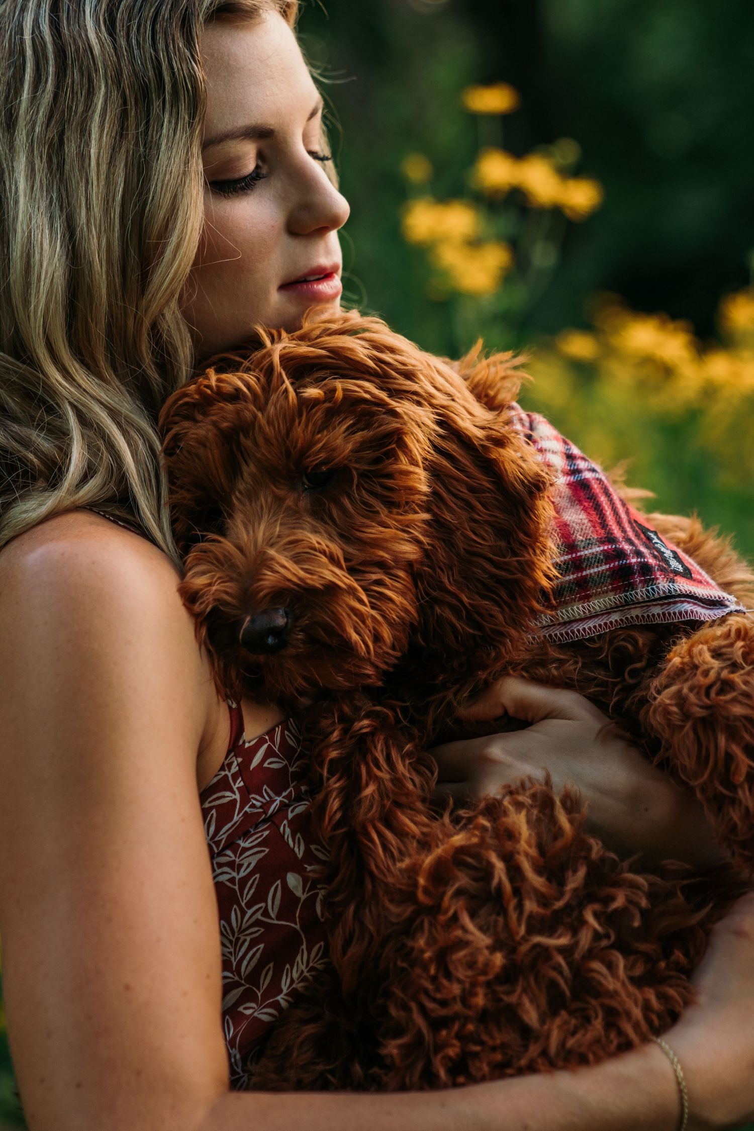 Mini Goldendoodle Puppy Family pet photographer in Cincinnati Oh Dog fphotos Dayton Ohio Couples photography near me