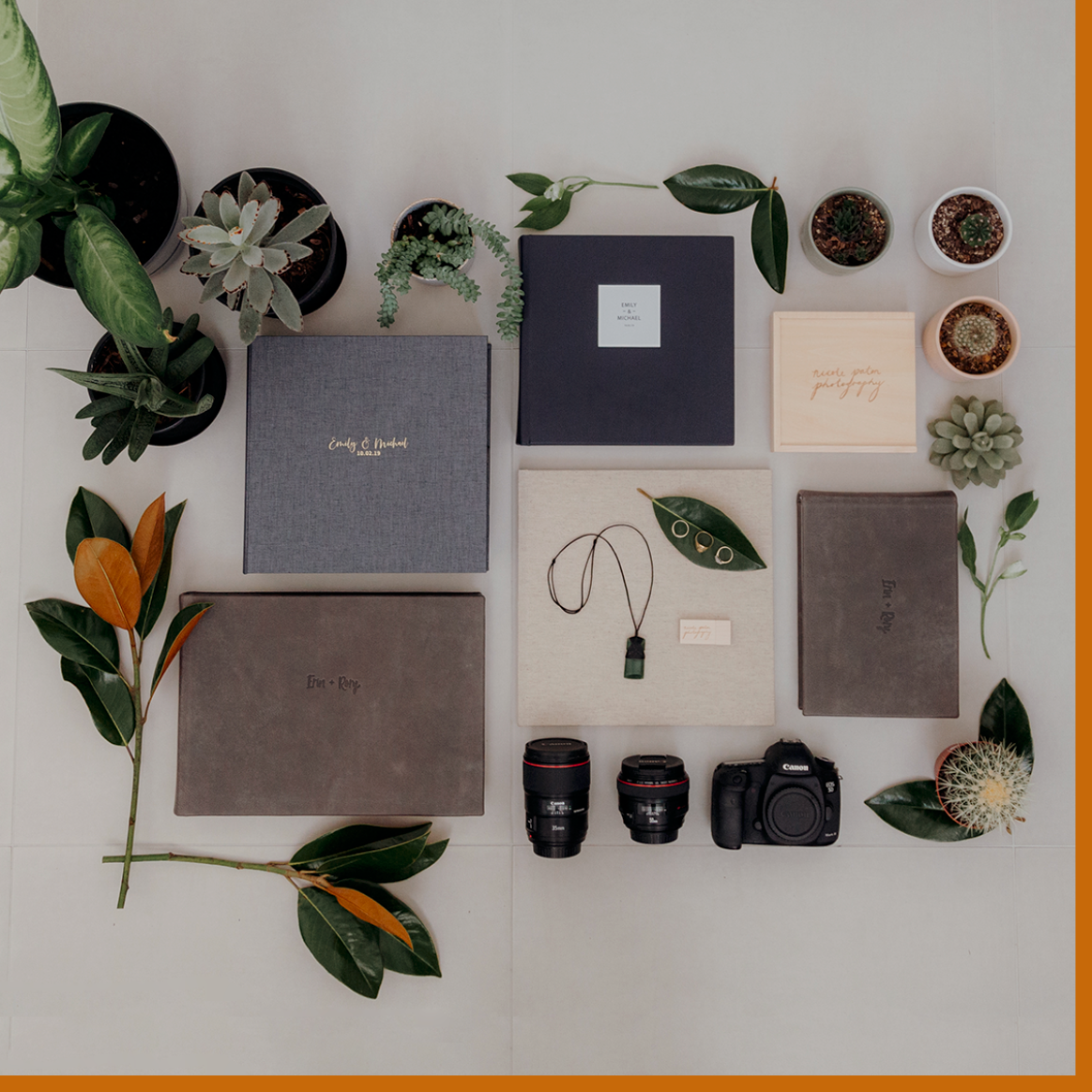 Nicole Paton Photography product flat lay