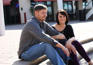 Couple Embracing - Engagement Session - Jacksonville, FL