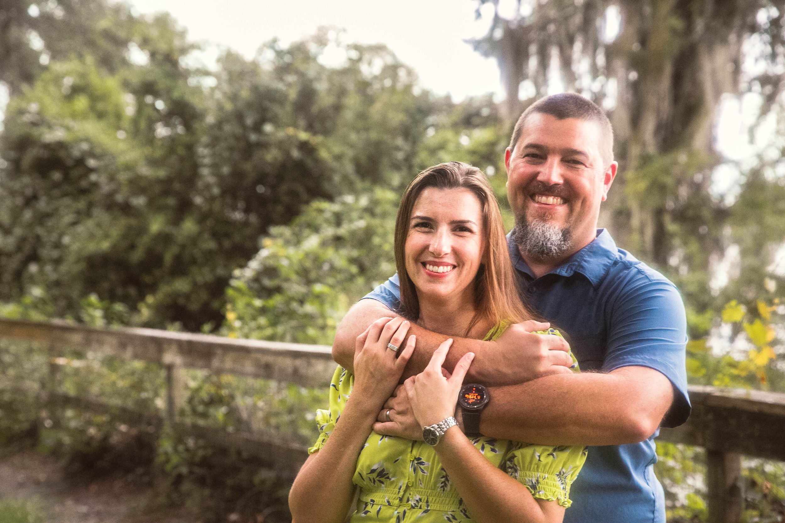 Couple Embracing - Couples Session - St. Augustine, FL
