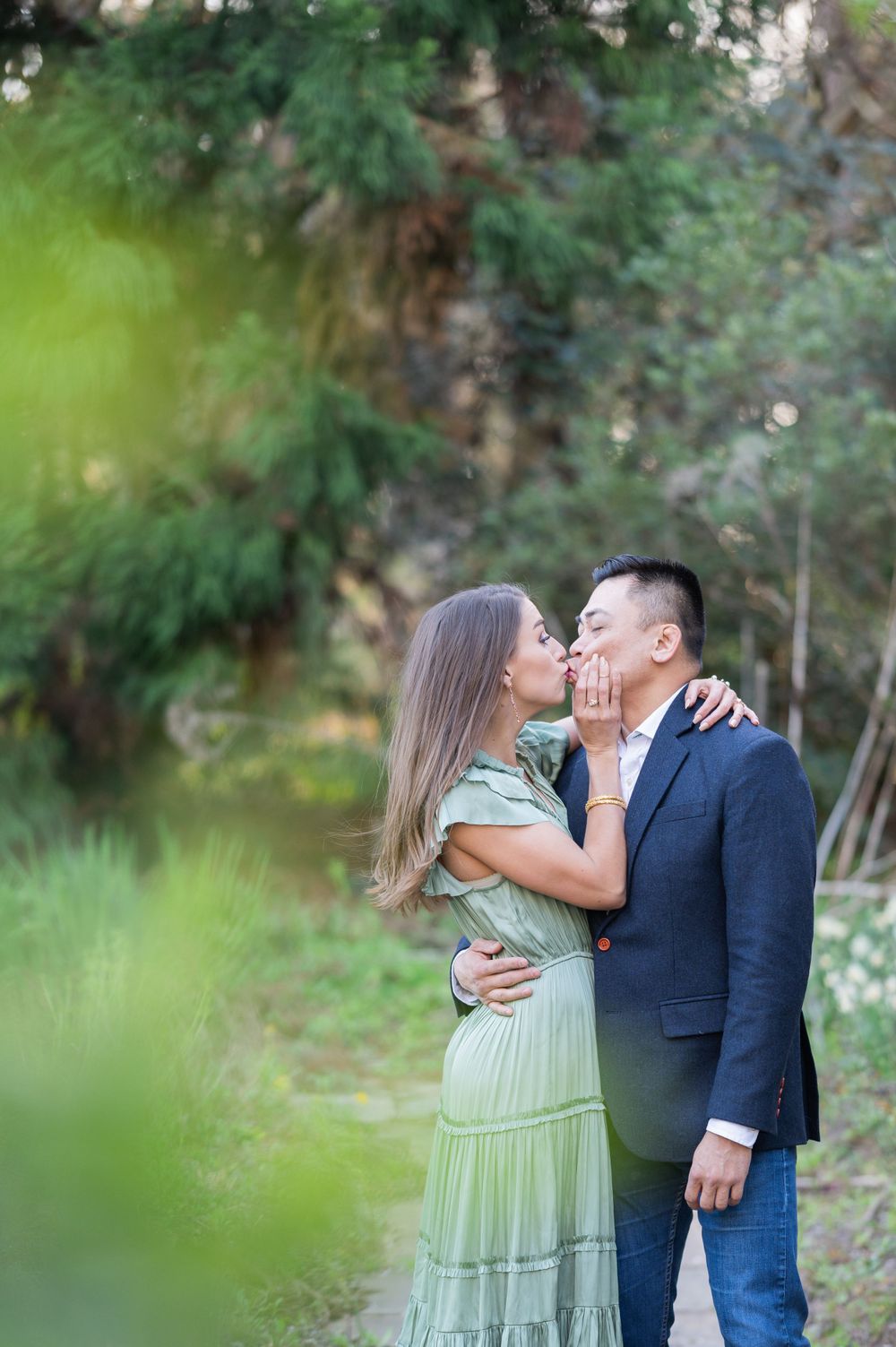 wedding photographer, engagement photographer, bride, Huntsville weddings, Huntsville Botanical Gardens, just engaged