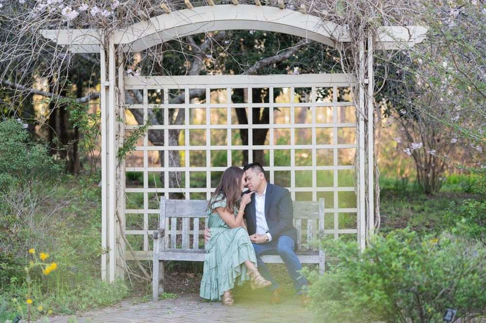 wedding photographer, engagement photographer, bride, Huntsville weddings, Huntsville Botanical Gardens, just engaged
